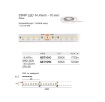 Immagine di Strip Led 24V Dimmerabile Bobina 5 Metri 14,4w/mt DC24V Per Interno GST161 Gea Led