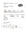 Immagine di Strip Led RGB 14,4W/m Bobina 5 Metri DC24V Per Interni GST062R Gea