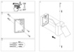 Immagine di Faretto Cilindro Orientabile Da Parete Esterno IP65 Led CCT 9w GES2070 GES2071 GES2072 Gea