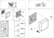 Immagine di Plafoniera Esterno IP65  Led CCT 20w Design Moderno Quadrata GES2090 GES2091 GES2092 Gea