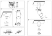 Immagine di Faretto GU10 Cilindro Bianco Orientabile Da Incasso Per Controsoffitto GFA1390 Gea Led