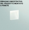 Immagine di Segnapasso Led 3w 3000k Da Incasso Filo Muro Parete Per Interni GFA1570