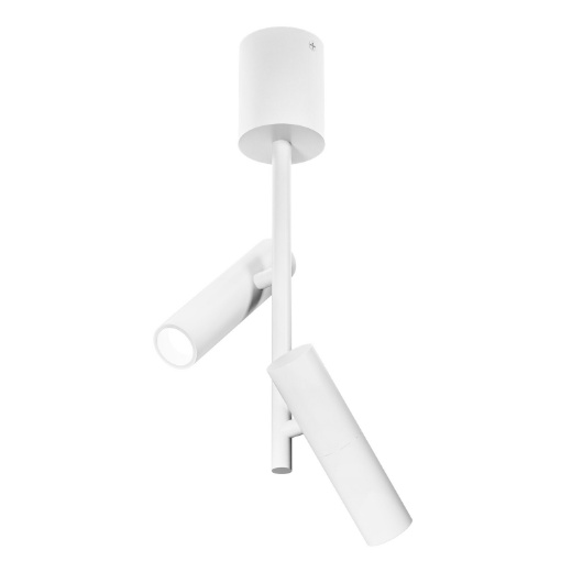 Immagine di Lampada Da Tetto Due Faretti Led Orientabili Bianco GFA1454 Gea Led