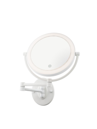 Immagine di Specchio Da Bagno Orientabile Applique Led Touch Dimmer Con Funzione CCT Selfie Smarter