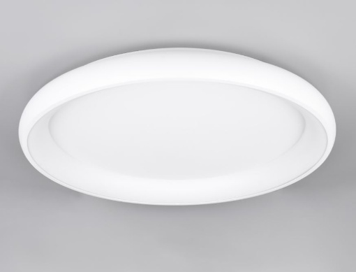 Immagine di Plafoniera Soggiorno Design Anello Led 59w Con Funzione CCT Dimmerabile Cardona Trio