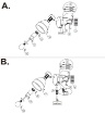 Immagine di Applique Faretto Orientabile Metallo Inserto Legno Con Interruttore Valentin Trio