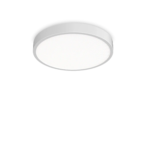 Immagine di Plafoniera Led Circolare 60cm Ray Ideal Lux 44w CCT 3000k/4000k IP44 Bianco o Nero