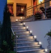 Immagine di Segnapasso Led 3w Di Vetro Per Esterno Incasso 503 IP65 Vetronotte Isyluce 550