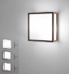 Immagine di Lampada Quadrata Da Parete Soffitto Applique Per Esterni 2xE27 Quad Déco Isyluce