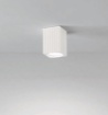 Immagine di Faretto Cubo Gesso Rigato Tinteggiabile Da Soffitto Isyluce 853 Gypsos