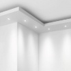 Immagine di Faretto Quadrato Per Controsoffitto Bianco Incasso Led 2w 24° 3000k 4000k Isyluce Exacta 730