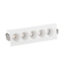 Immagine di Struttura Rettangolare Porta Faretti Da Incasso Led 10w 3000k 4000k Isyluce Exacta