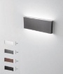 Immagine di Applique Led Ultrasottile Esterno Biemissione Wally 30w CCT 3000k 4000k IP65 Isyluce