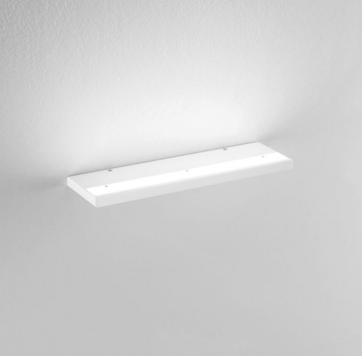 Immagine di Applique Mensola 40cm Moderna Led Mono Emissione 24w CCT 3000k 4000k Plate Isyluce