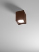 Immagine di Plafone Spot Soffitto Per Esterno Cubo 10x10cm Prysm Led GU10 IP54 Isyluce 930