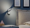 Immagine di Applique Design Anello Led 6w 3000k Orientabile Per Camera Da Letto Keen Smarter