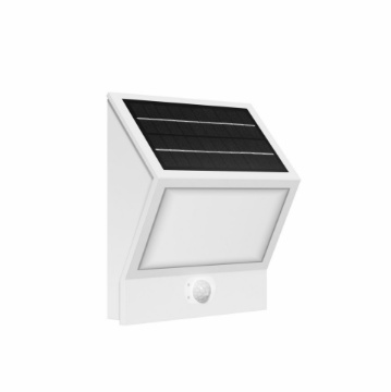 Immagine di Applique Solare Da Esterno Egna Bianco Led 3w 4000K IP54 Beneito Faure